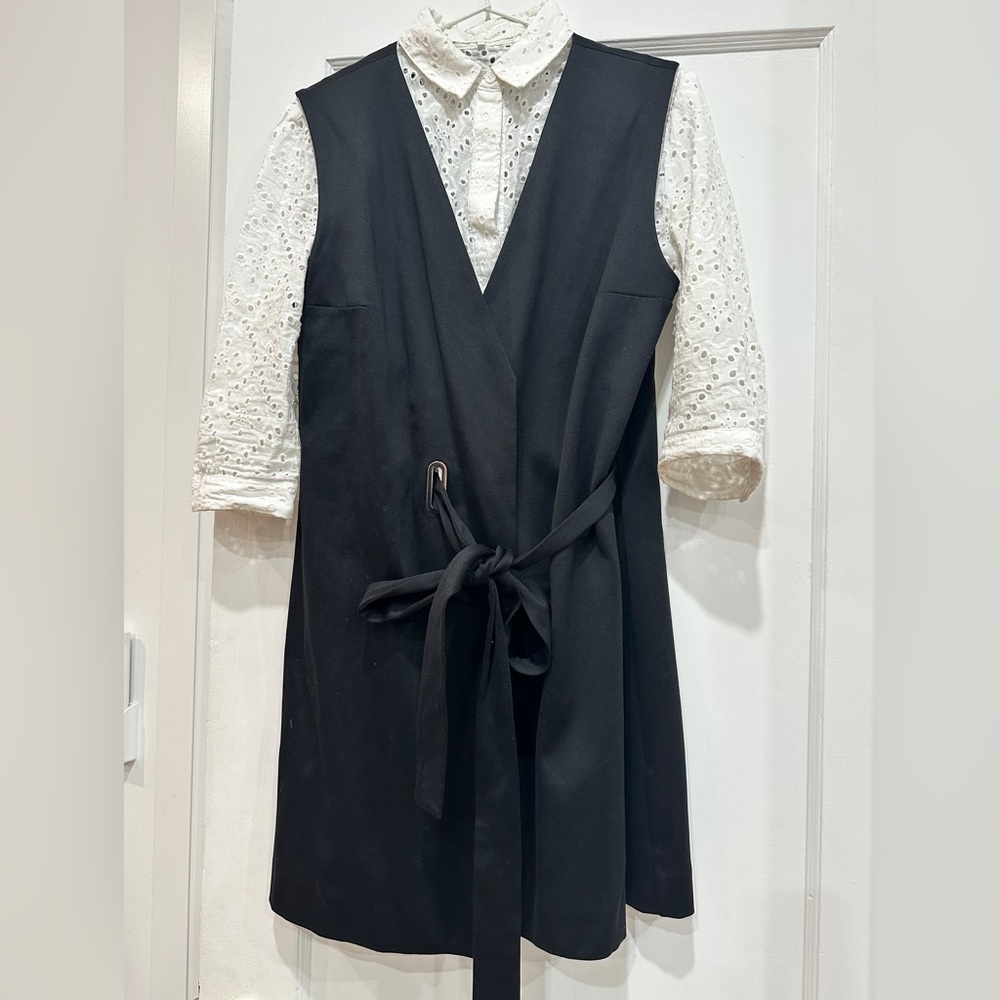 COS Wraparound Convertible Vest Dress